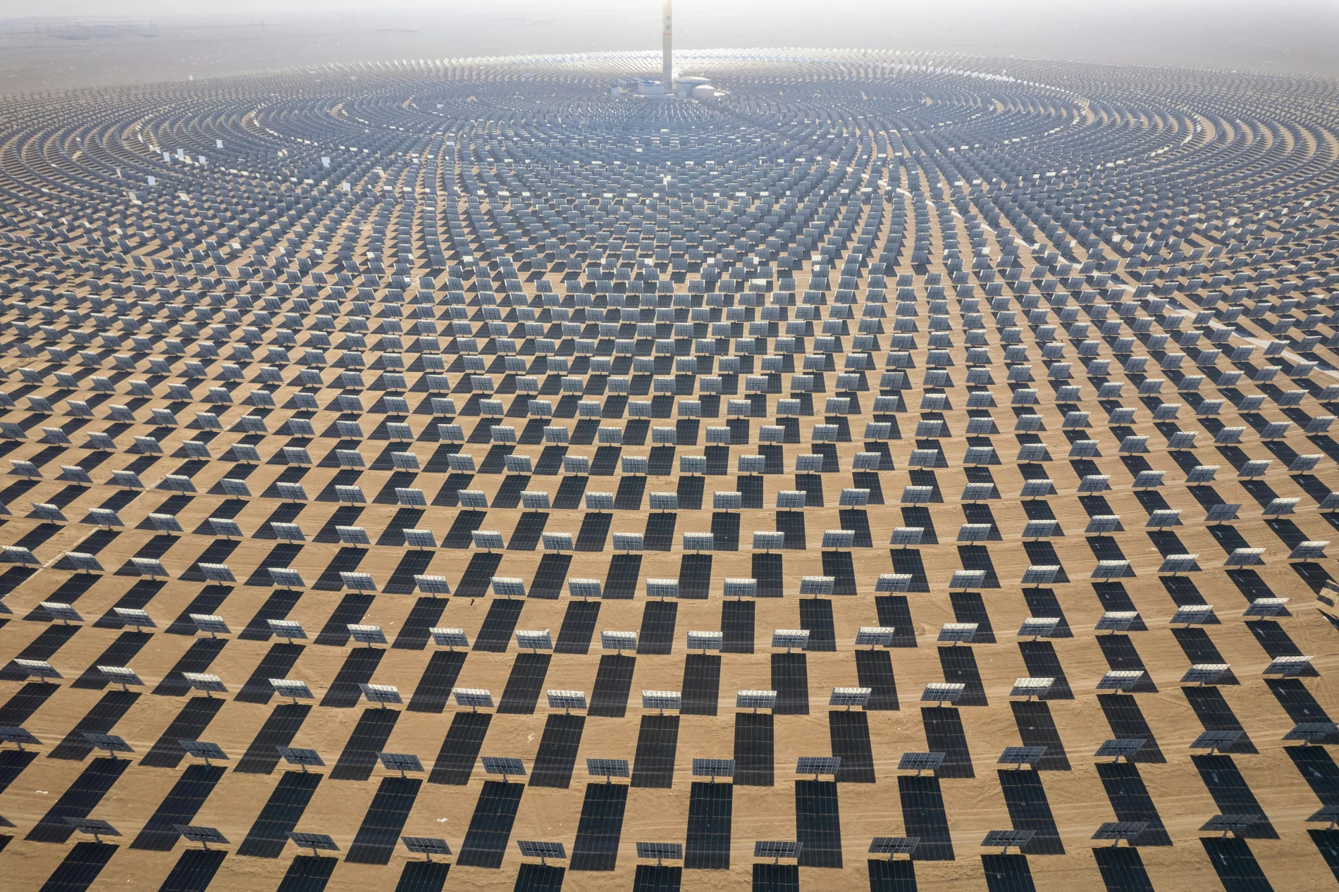 An expansive solar energy installation, reflecting Arcmor’s energy sector focus